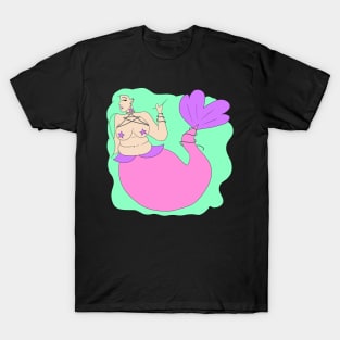 Curvy Mermaid T-Shirt